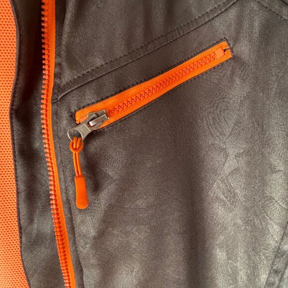 Oxygen black and orange fall jacket - Picture 9 of 12